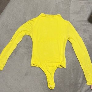 Naked Wardrobe Yellow Bodysuit